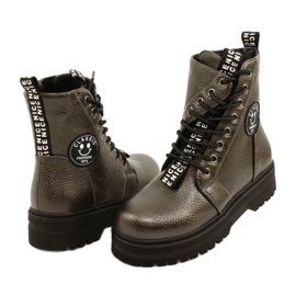 Girls 'Miss Evento 22DO23-5257 Brown Stiefel braun 3