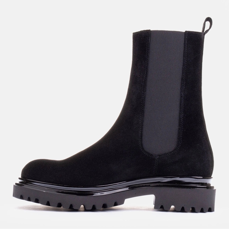 Marco Shoes Stiefeletten aus Wildleder schwarz 2