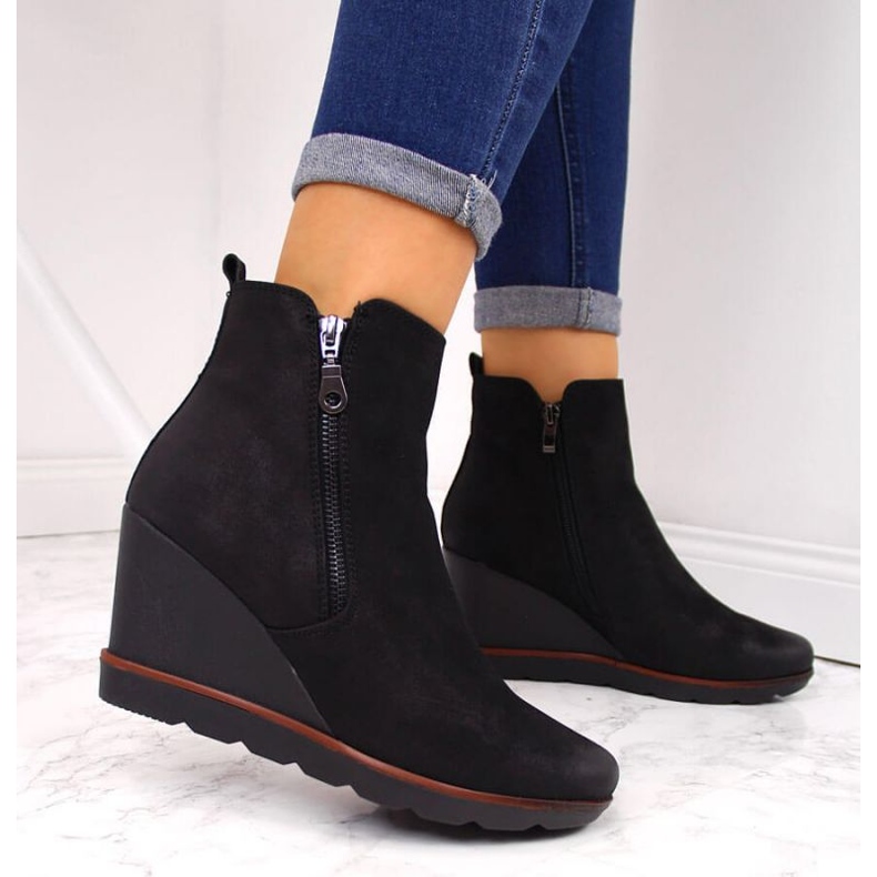 Schwarze Filippo W PAW179 isolierte Stiefel 2