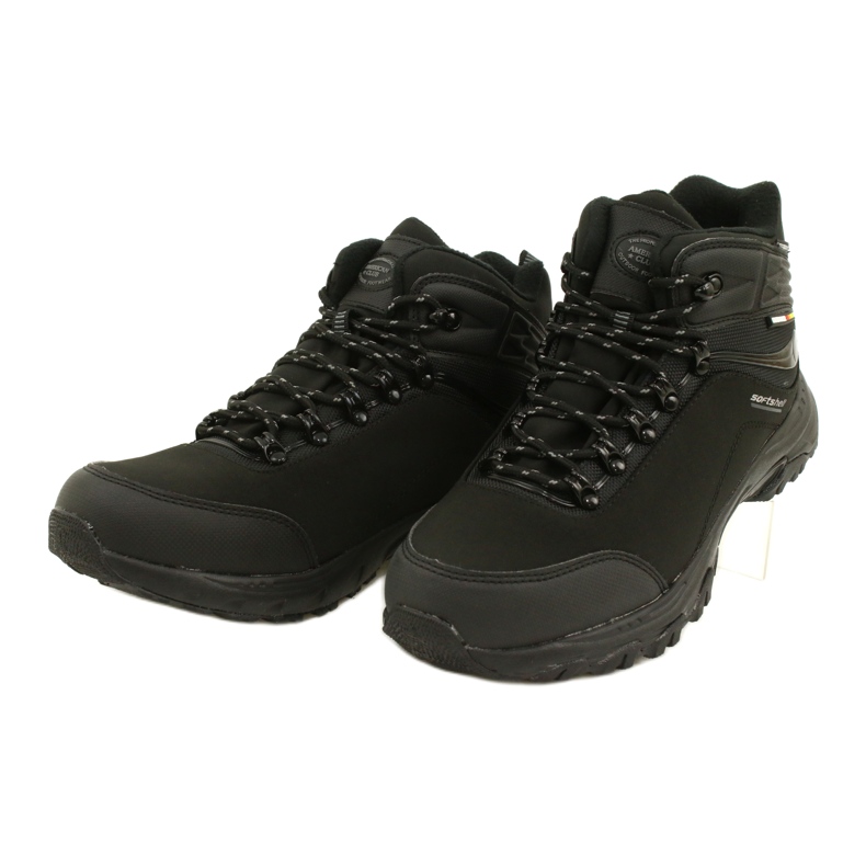 American Club Amerikanische Trekking-Winterschuhe Softhell WT53 Schwarz 3