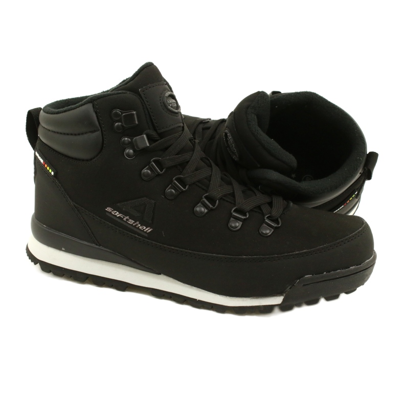 American Club Amerikanische Trekking-Winterstiefel Softshell WT60 schwarz 5