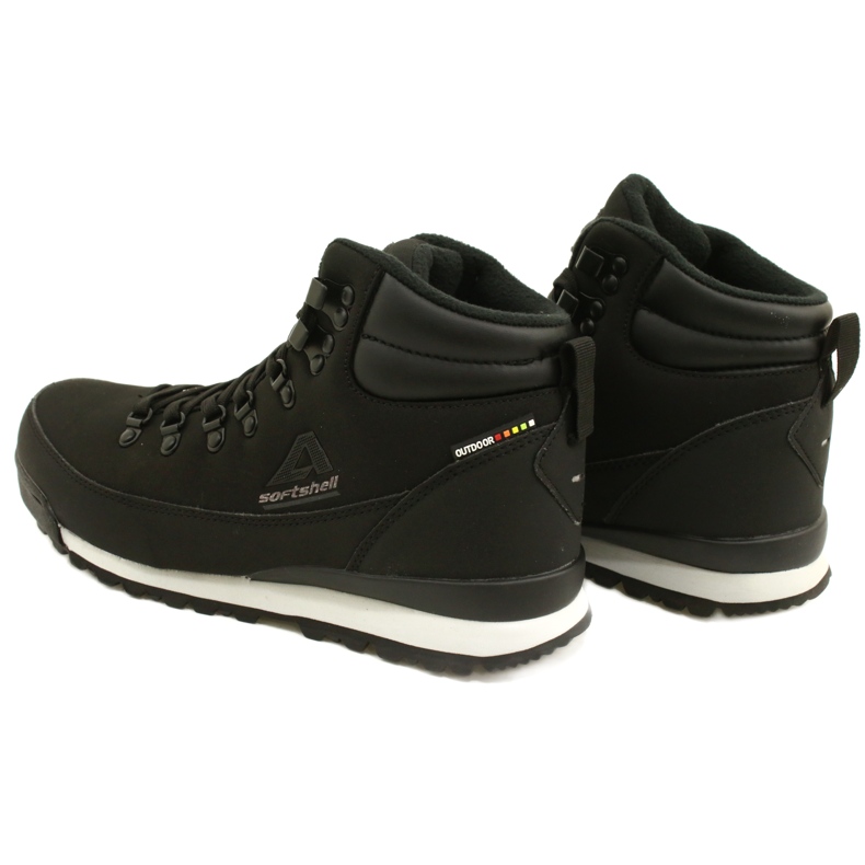 American Club Amerikanische Trekking-Winterstiefel Softshell WT60 schwarz 3