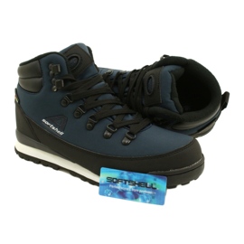 American Club Amerikanischer Trekking-Winterstiefel mit WT61-Membran, marineblau schwarz 4