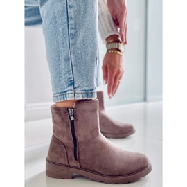 PA1 Kallen Khaki flache Stiefel grau 2