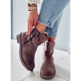 PA1 Kallen Khaki flache Stiefel grau 1