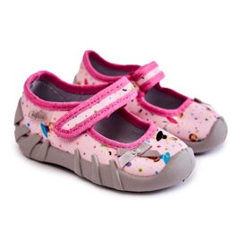 BEFADO S.A. Hausschuhe der Ballerina Befado Balletnica 109P248 Pink rosa 1