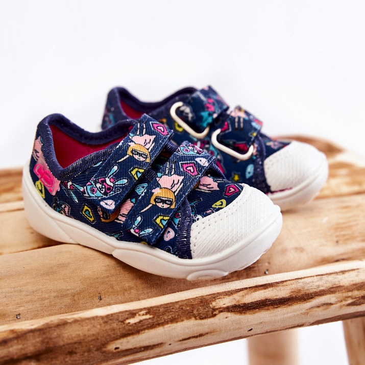 BEFADO S.A. Kinder Sneakers Superbohater Befado 907P149 Navy navy blau 1