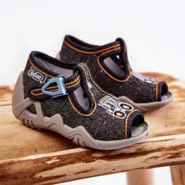 BEFADO S.A. Kindersandalen Papcie Befado Tractor 217P111 Dunkelgrau 1