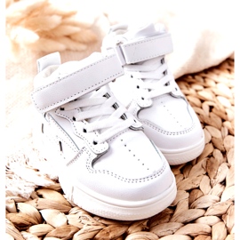 Hohe Sportschuhe für Kinder in Weiß 1