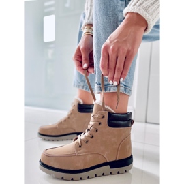 BM Isolierte Stiefel von Germano Camel beige 1