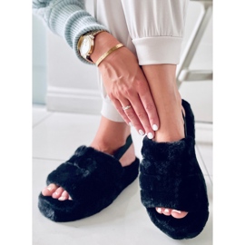 BM Missy Black Damenhausschuhe schwarz 1