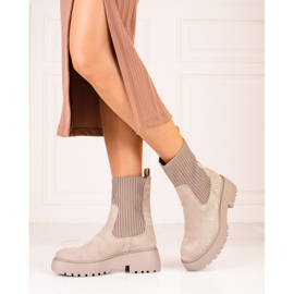 Arbeiterinnen mit flexiblem Schaft Shelovet beige 1