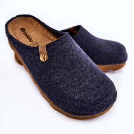 Hausschuhe Prophylaxe-Hausschuhe Inblu DK-08-041 Marineblau 1