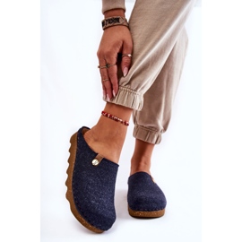 Hausschuhe Prophylaxe-Hausschuhe Inblu DK-08-041 Marineblau 2