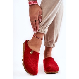 Hauspantoffeln Prophylaxe Inblu DK-08-075 Rot 1