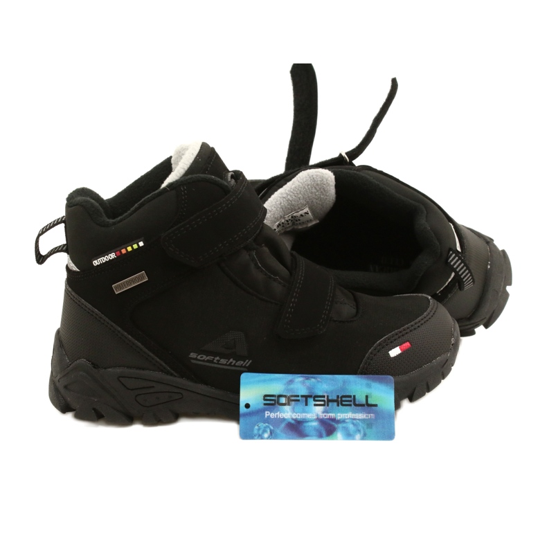 American Club Softshell-Schuhe mit WT69-Membran Schwarz 5