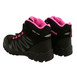 American Club Softshell-Stiefel mit WT112-Membran Schwarz / Pink rosa 3