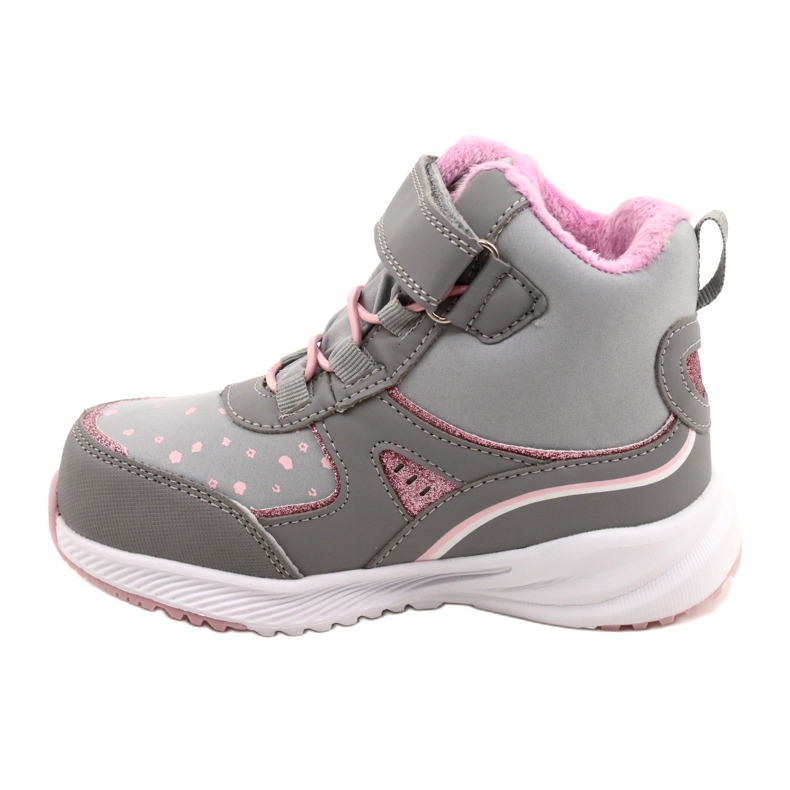 American Club Sportschuhe der Mädchen mit einer RL92/22 Grey-Pink-Membran rosa 2