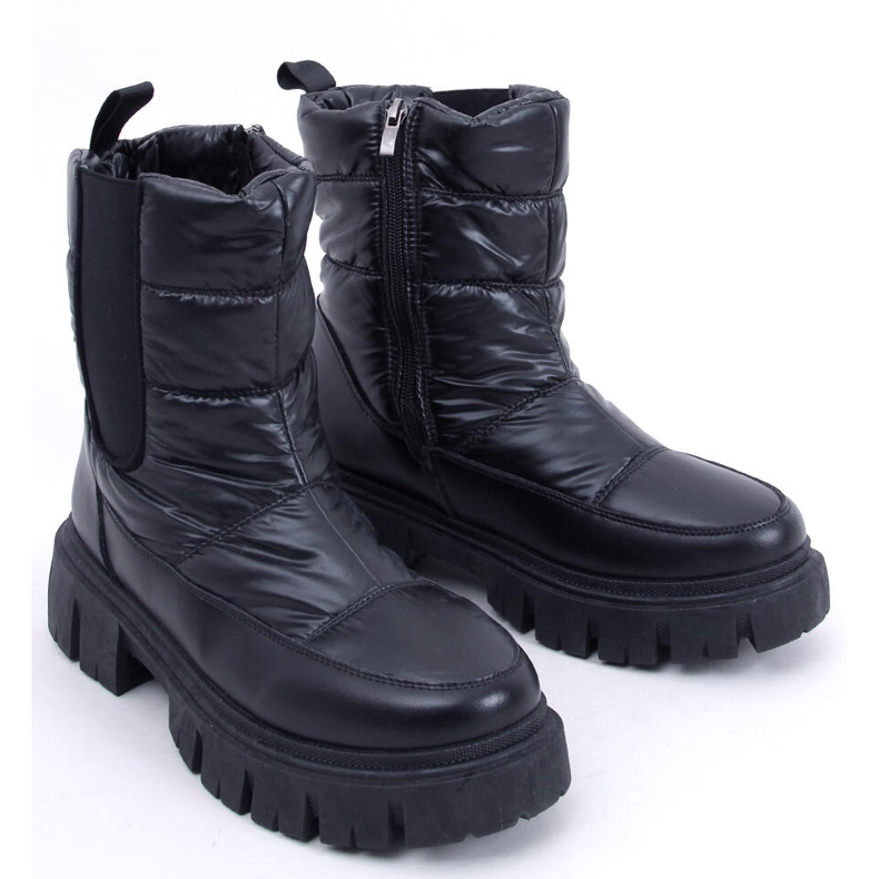 PA1 Isolierte Schneestiefel Milan Black schwarz 2