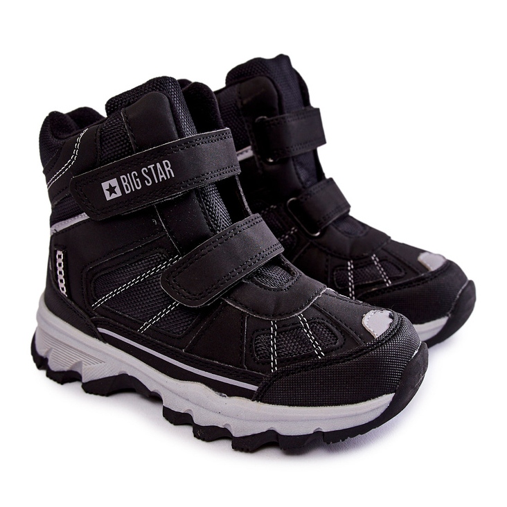 Kinderstiefel Memory Foam Big Star KK374157 Schwarz 1