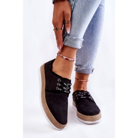 Damen Low Sneakers Memory Foam System Big Star KK276004 Schwarz 1