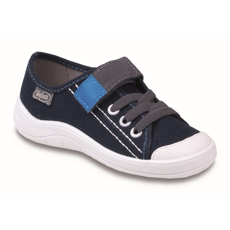 Hausschuhe Jungen Turnschuhe, Rüben, Befado 251x047 weiß mehrfarbig blau grau 1