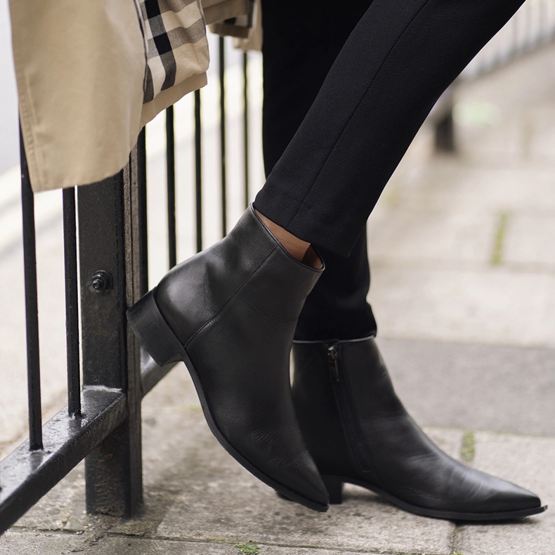 Marco Shoes Dezente Boots aus weichem Leder schwarz 1