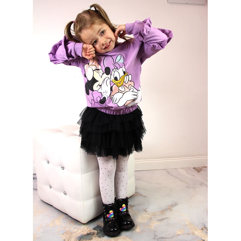 Schwarze Miss❤E-Stiefel für Mädchen, isoliert mit Schafwolle 1