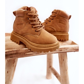 Warme Kinderstiefel Camel Cheddy braun 2