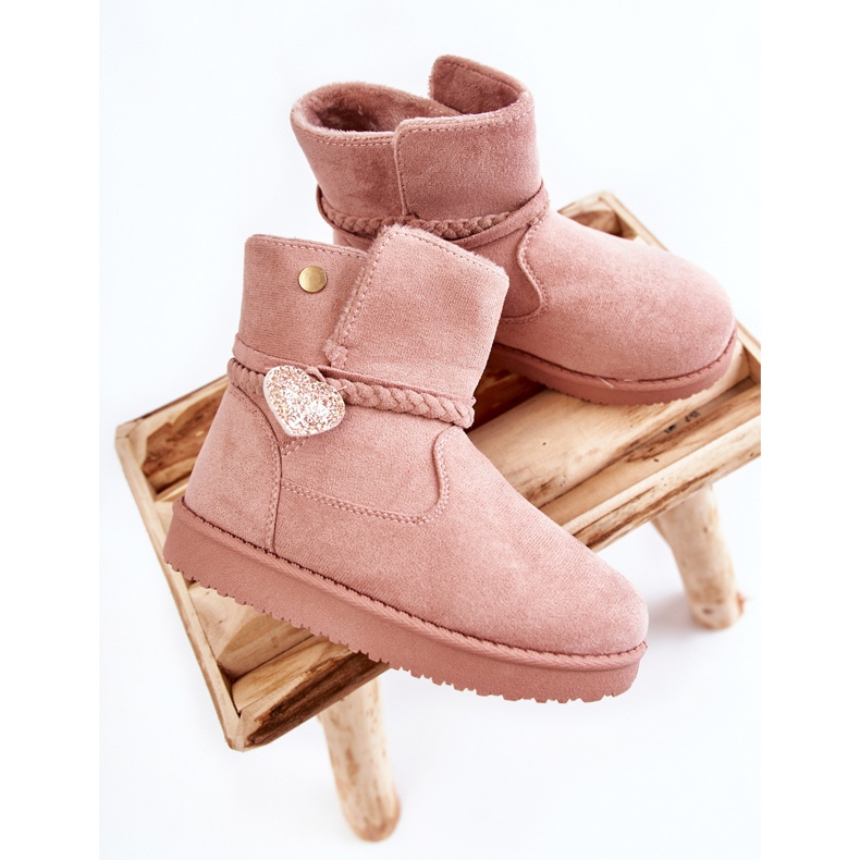 Vinceza Schneestiefel für Kinder Rosa Mai 2