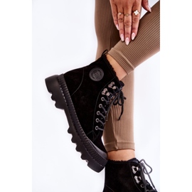 Wildleder Warme Stiefel Big Star KK274522 Schwarz 2