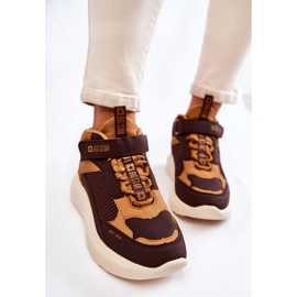 Damen Sportschuhe Memory Foam System Big Star KK274404 Braun 2