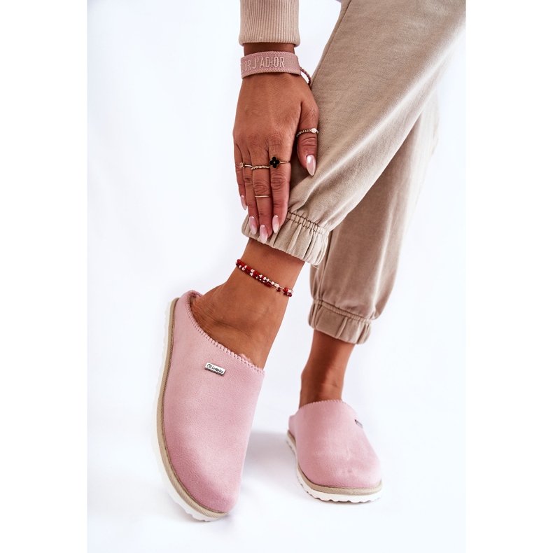 Inländische Warme Hausschuhe Inblu CS-34-023 Pink rosa 1