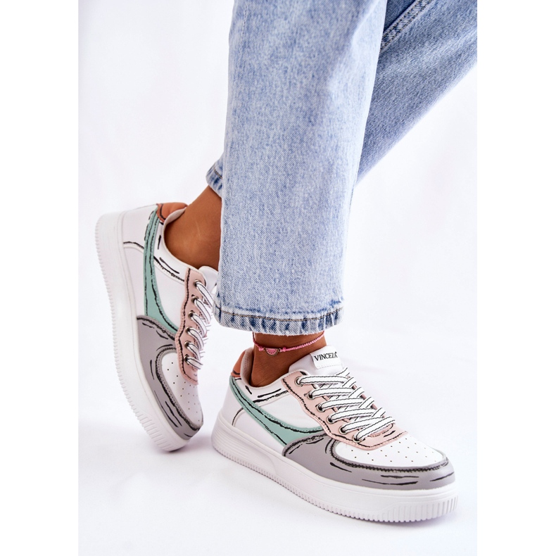 Vinceza Damen Low Sportschuhe Multicolor Solveig mehrfarbig 2