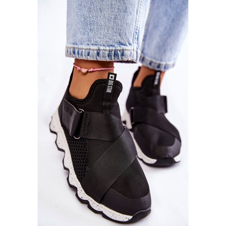 Damen Sneakers Big Star KK274547 Schwarz 2