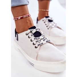 Damen Sneakers Memory Foam System Big Star KK276002 Weiß 5