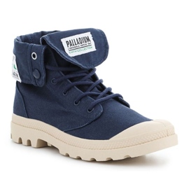 Schuhe Palladium Baggy Organic U Stimmung Indigo M 76633-458-M blau 1