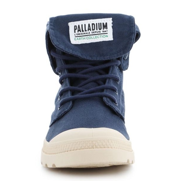 Schuhe Palladium Baggy Organic U Stimmung Indigo M 76633-458-M blau 2