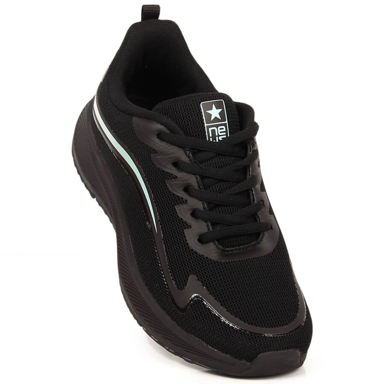 Damen Sportschuhe für Fitness schwarz NEWS 1
