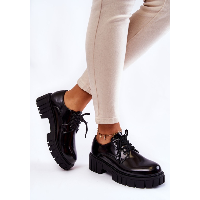 Modische Lackschuhe La.Fi 210013B-NL Schwarz 2