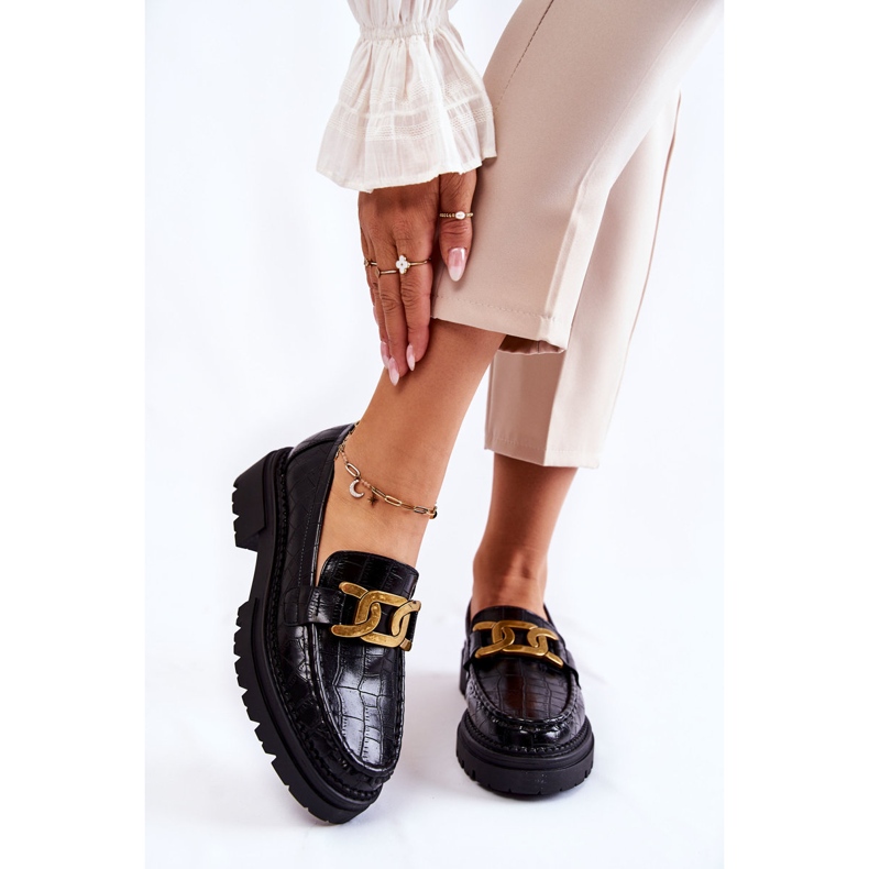 Damen Lederschuhe La.Fi 210031B-XC Schwarz 1