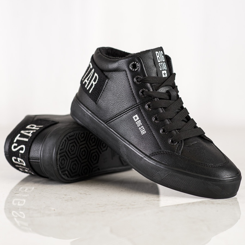 Damen Big Star EE274351 Turnschuhe schwarz 2