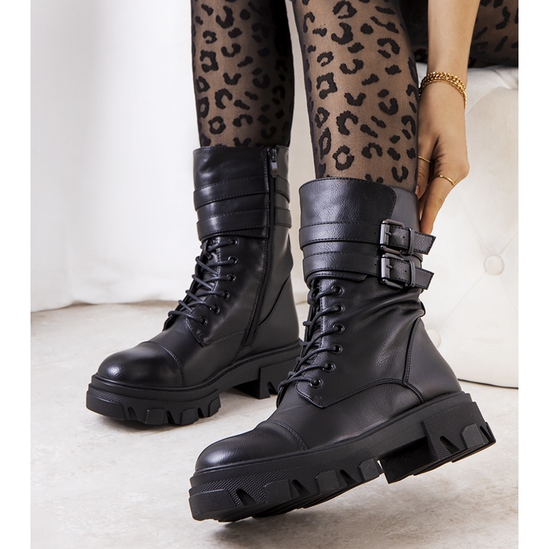 PA1 Schwarze Lupins-Taschen für Damen 1