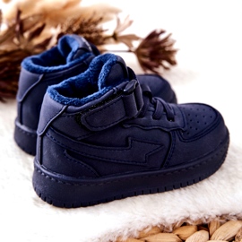 Kinder isolierte Sportschuhe GQ400 Marine Blau 1