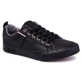 Low Herren Sneakers Big Star KK174004 Schwarz 1