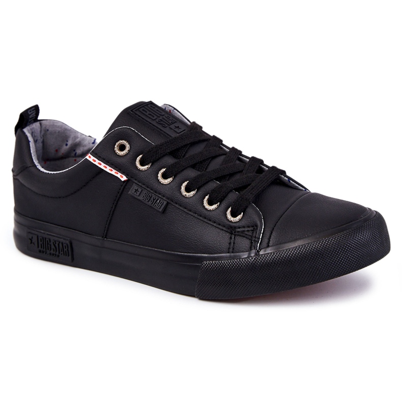 Low Herren Sneakers Big Star KK174004 Schwarz 1