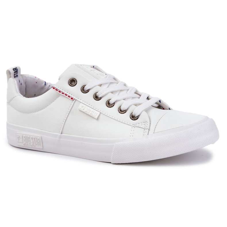 Low Herren Sneakers Big Star KK174003 Weiß 1
