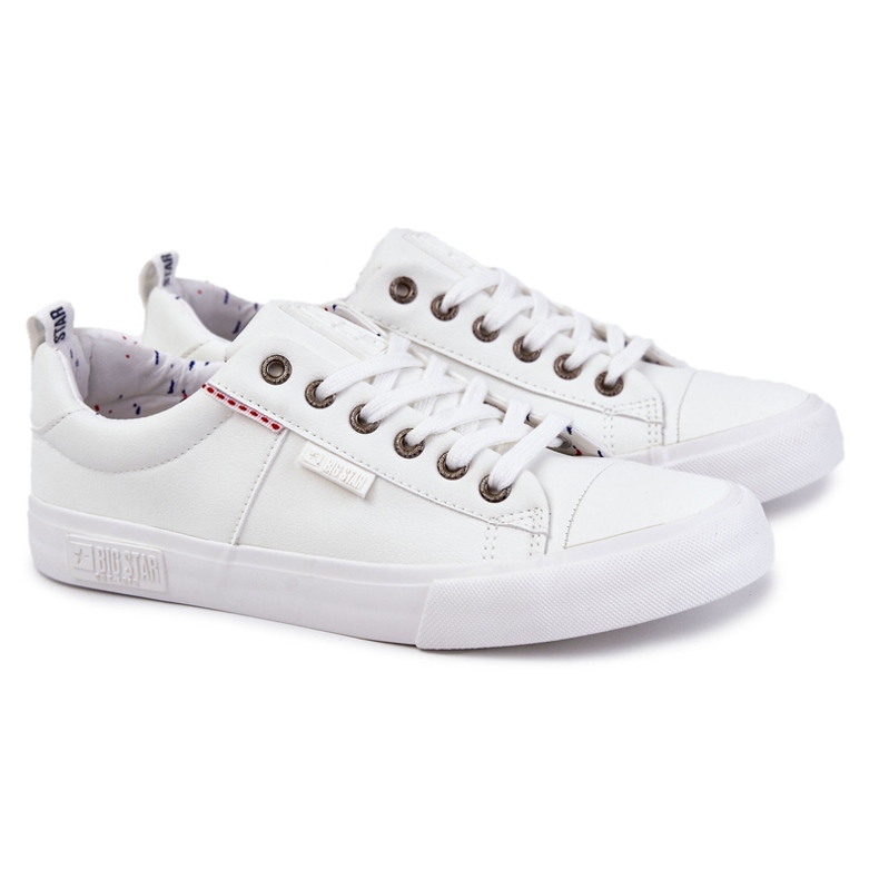 Low Herren Sneakers Big Star KK174003 Weiß 2