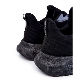 Leichte Herren Sportschuhe Big Star KK174018 Schwarz 1