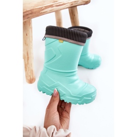 BEFADO S.A. Warme Gummistiefel für Kinder Befado 162X305 Mint grün 1